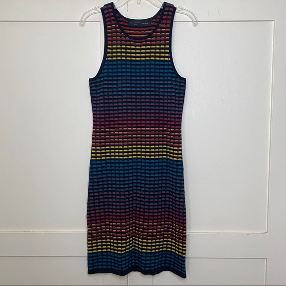 House of Harlow x Revolve Florence Bodycon Sunset Ombre Mini Dress Medium - Picture 3 of 9